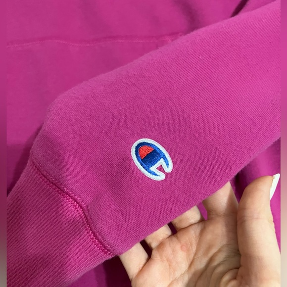 hot pink champion hoodie - Picture 5 of 5